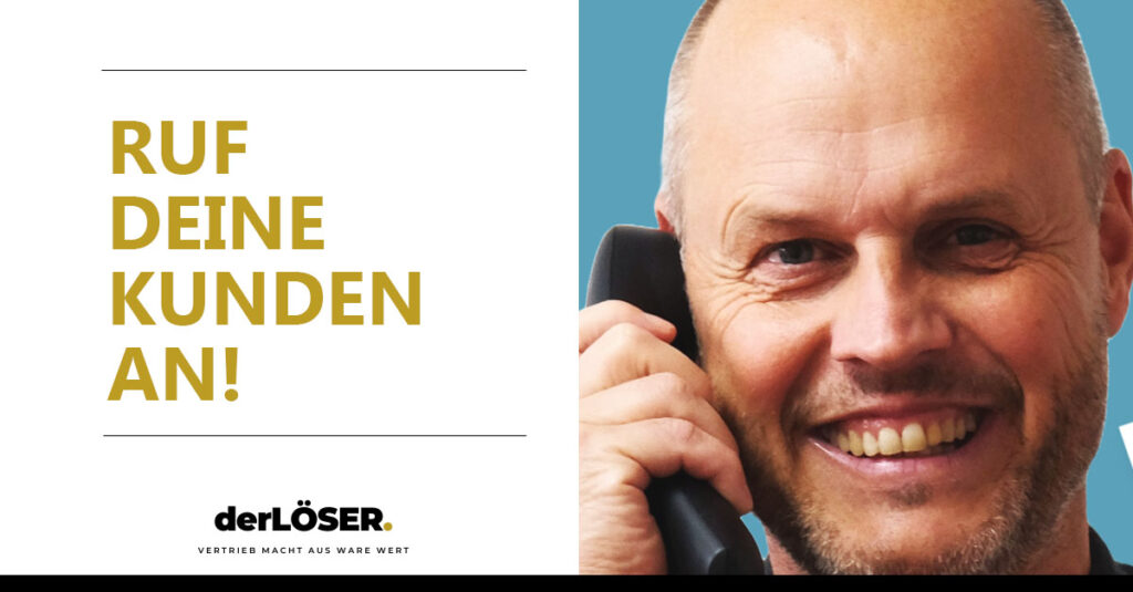 Verkaufen am Telefonn mit demLÖSER