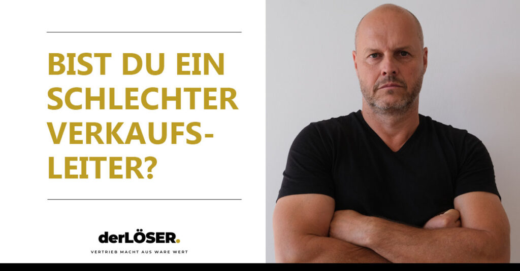 Verkaufsleiter Aufgaben und Fehler - lerne mit demLÖSER