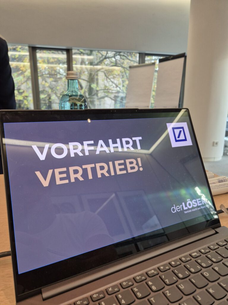 Keynote Speaker Vertrieb - derLÖSER auf Tour in Frankfurt