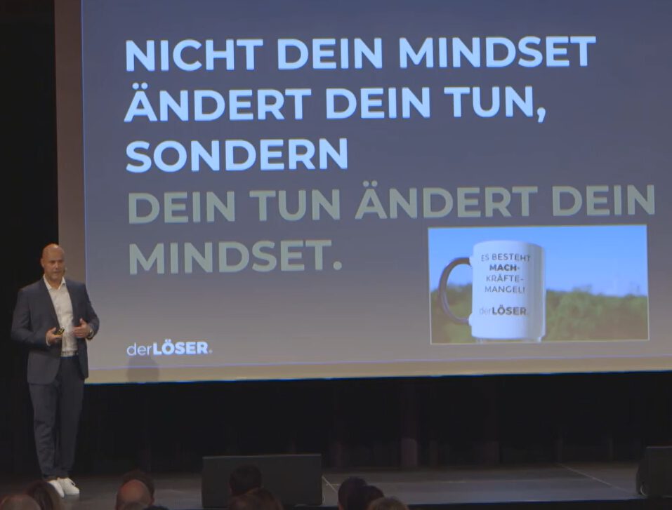 Keynote Speaker Vertrieb derLÖSER - Mindset und Motivation