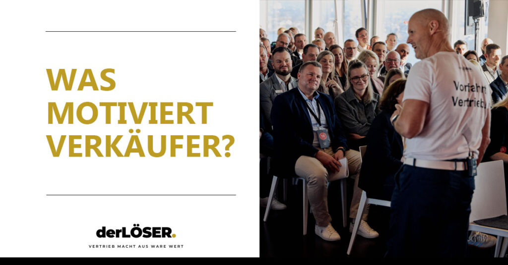 Redner Verkäufer Motivation derLÖSER