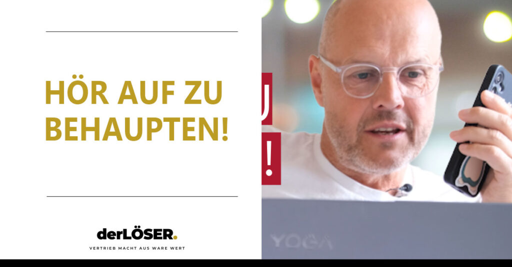Fragen im Verkaufsgespräch mit demLÖSER